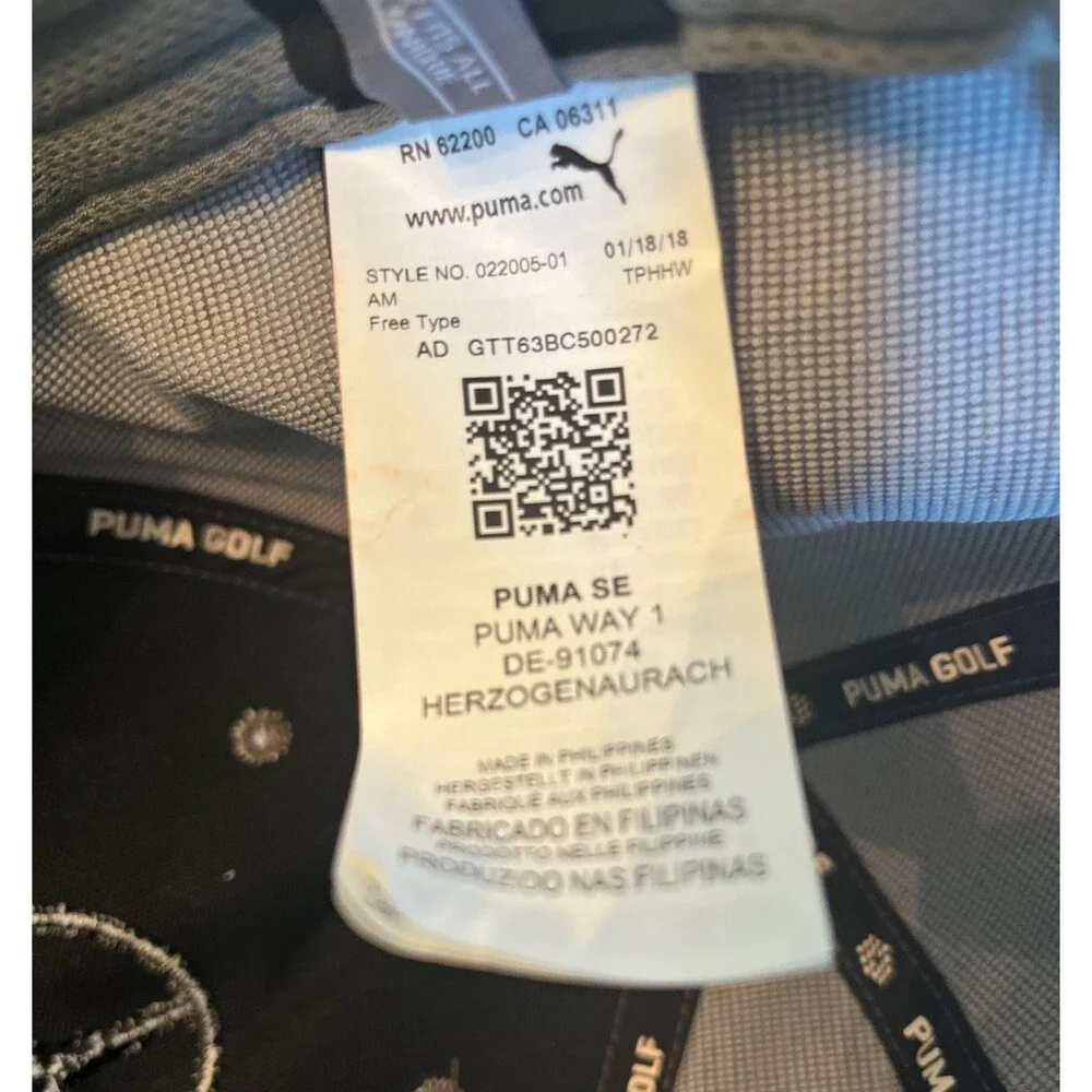 Mercedes-Benz Puma Golf/F1 Grey Duo Cell Performance Hat Cap -One Size